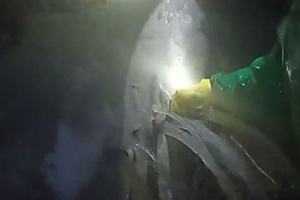郴州消防水池堵漏现场